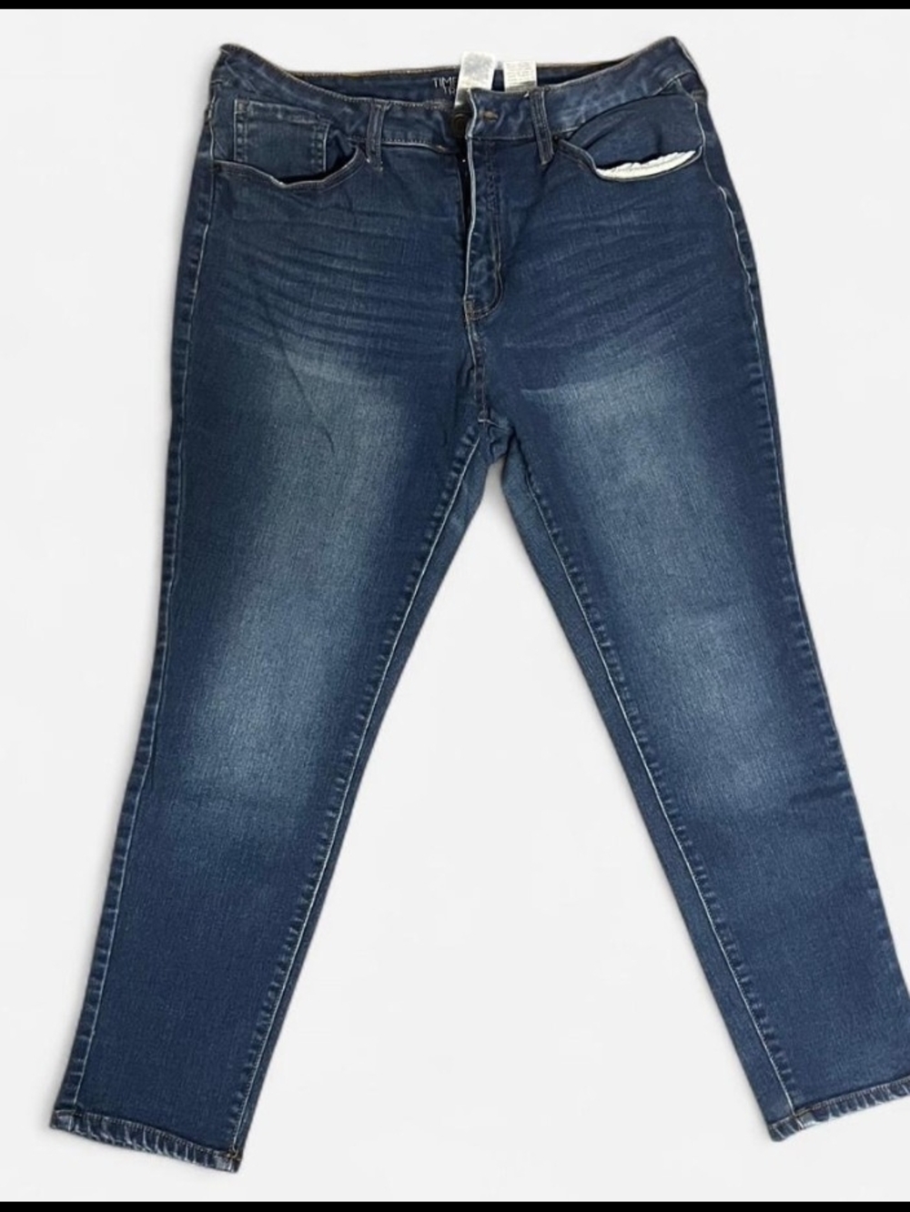 Time and Tru Women's Medium Blue Skinny Jeans